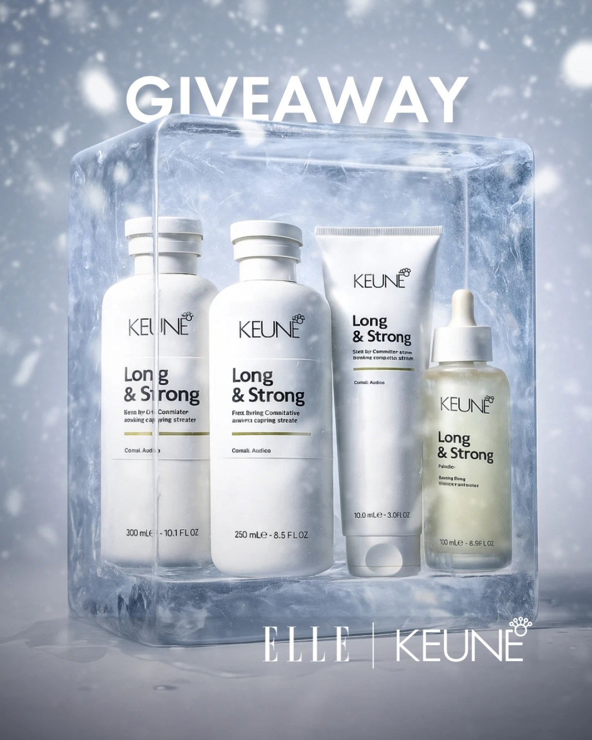 Ove zime svojoj kosi pruži posebnu njegu – osvoji KEUNE Love&Strong paket proizvoda!