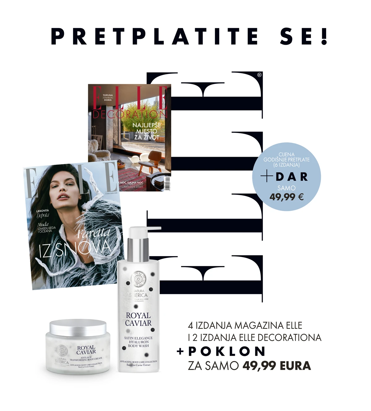 Cover girl: Sve o Faretti, zvijezdi naslovnice zimskog izdanja Ellea