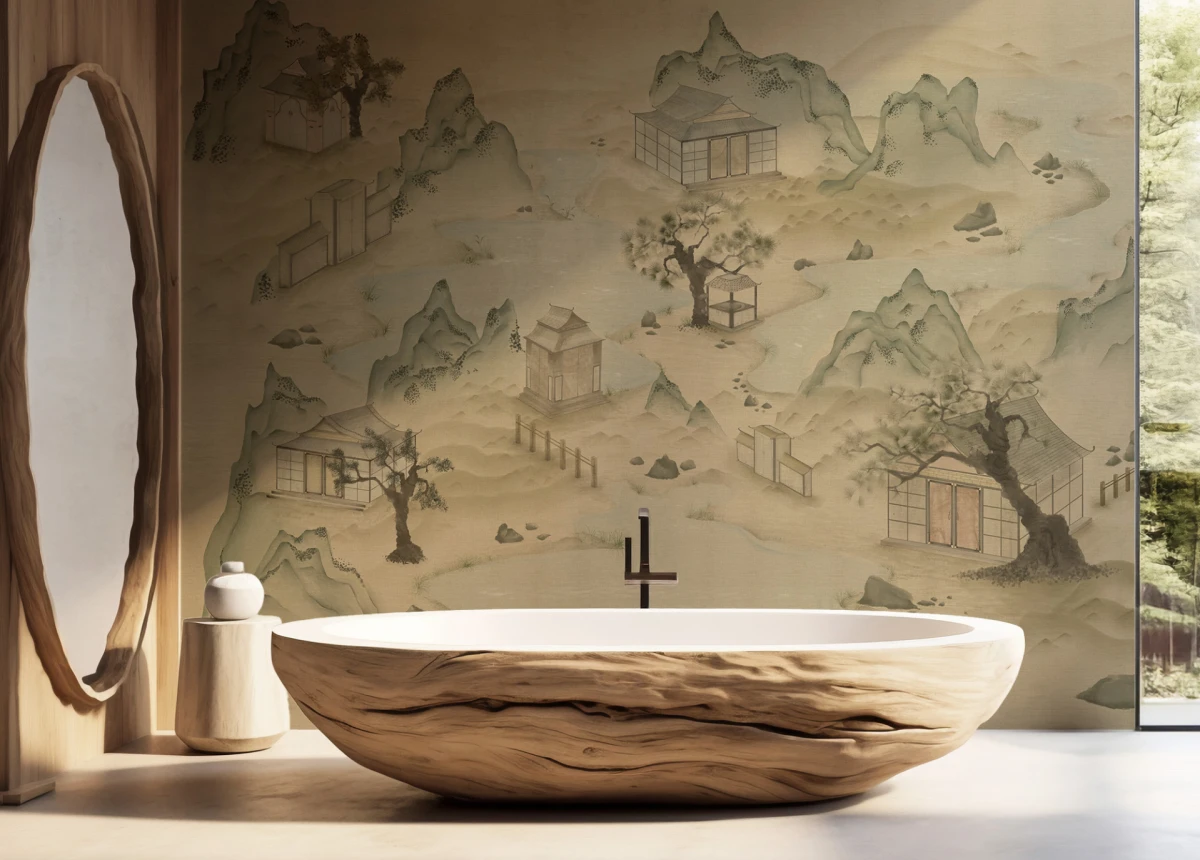 Japanska tišina u prostoru: Nova kolekcija zidnih tapeta zove na opuštanje