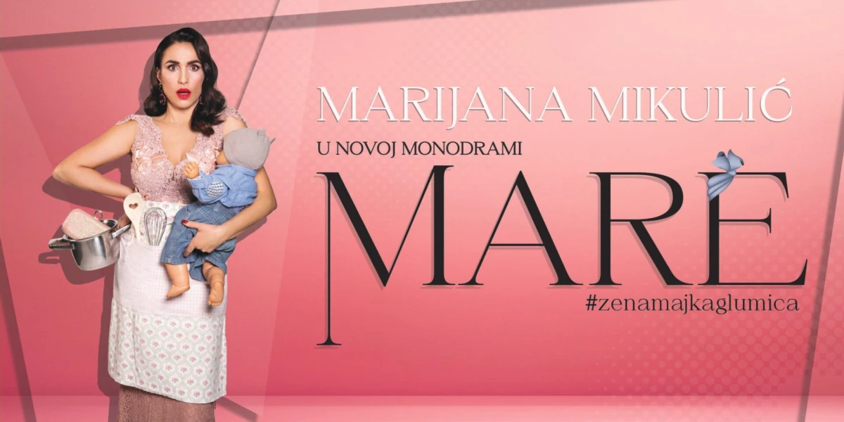 Predstava Marijane Mikulić “Mare #zenamajkaglumica“