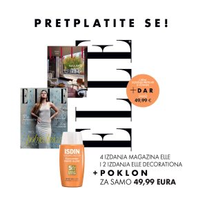 Godišnja pretplata ELLE + ELLE Decoration