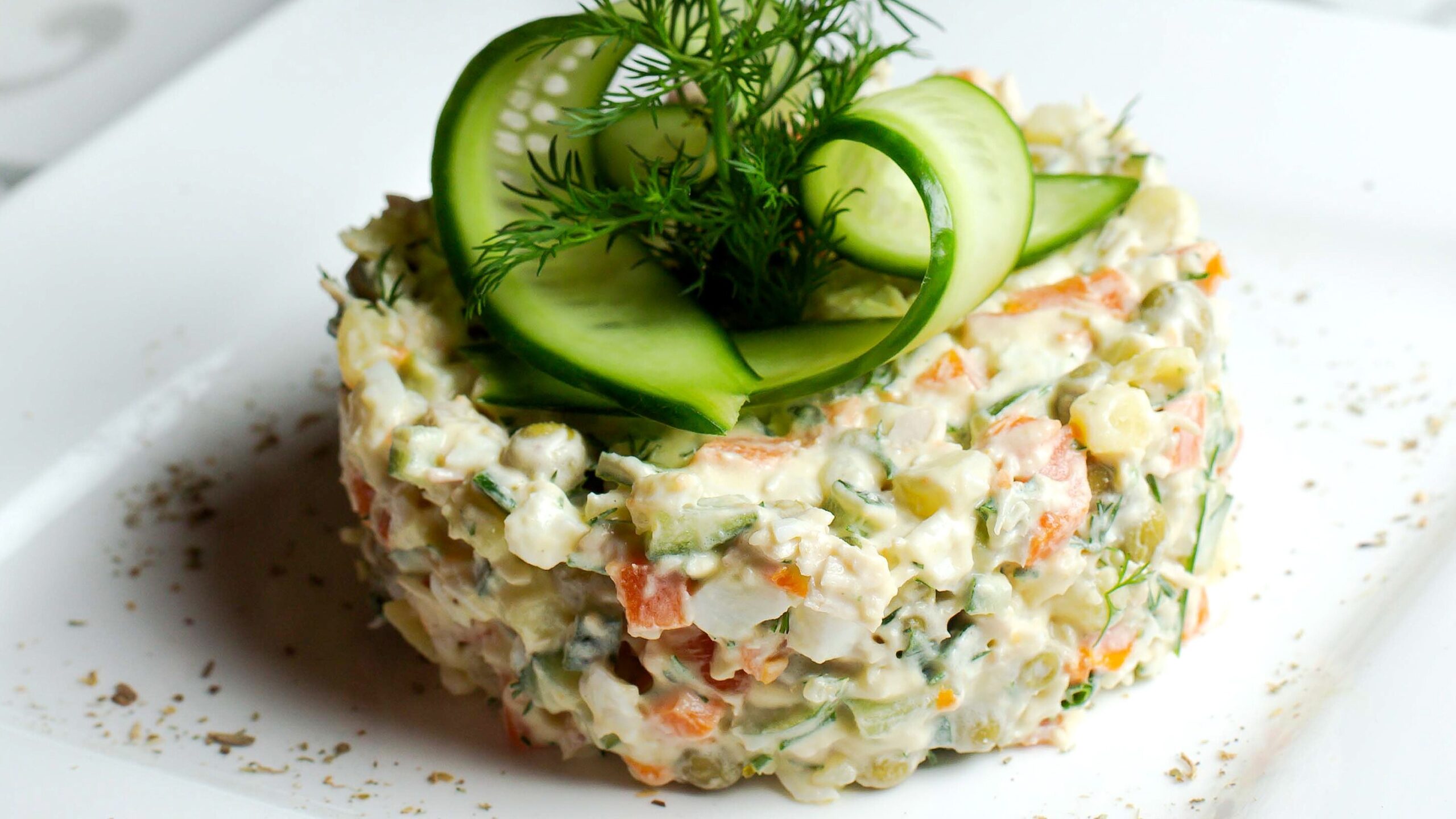 Recept za francusku salatu s veganskom majonezom