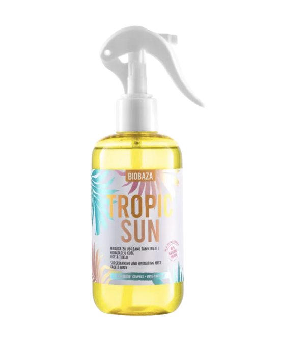 BIOBAZA TROPIC SUN SUPERTANNING FACE&BODY MIST