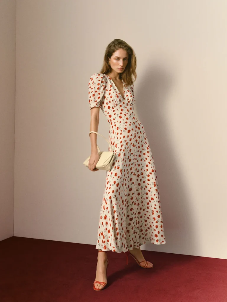 Pippa Middleton nosila je haljinu u modelu 'Naira' iz nove kolekcije brenda Reformation