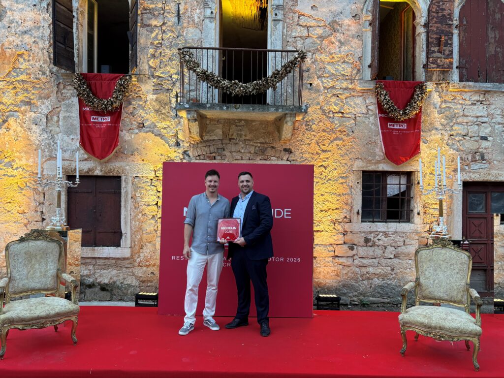 Marin Pleše i Restoran Vila Rova osvojili su Michelinovo priznanje