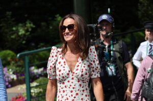 Pippa Middleton na Wimbledonu u haljini s uzorkom kakav Engleskinje obožavaju