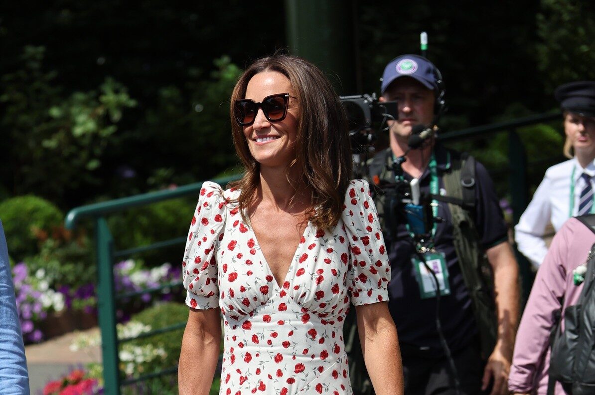 Pippa Middleton na Wimbledonu u haljini s uzorkom kakav Engleskinje obožavaju
