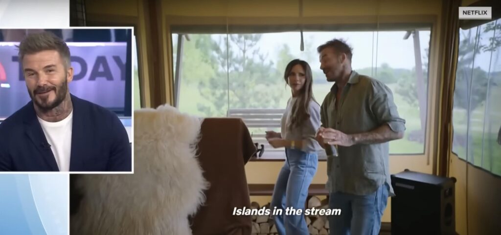 David Beckham opens up about why he persuaded wife Victoria to film her own Netflix documentary, as he appears on the Today show