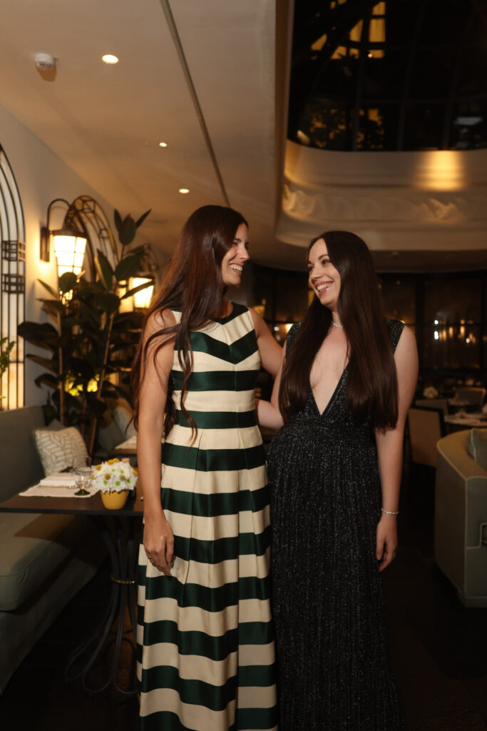 Lucija Šimec and Giulia Magri Zegna