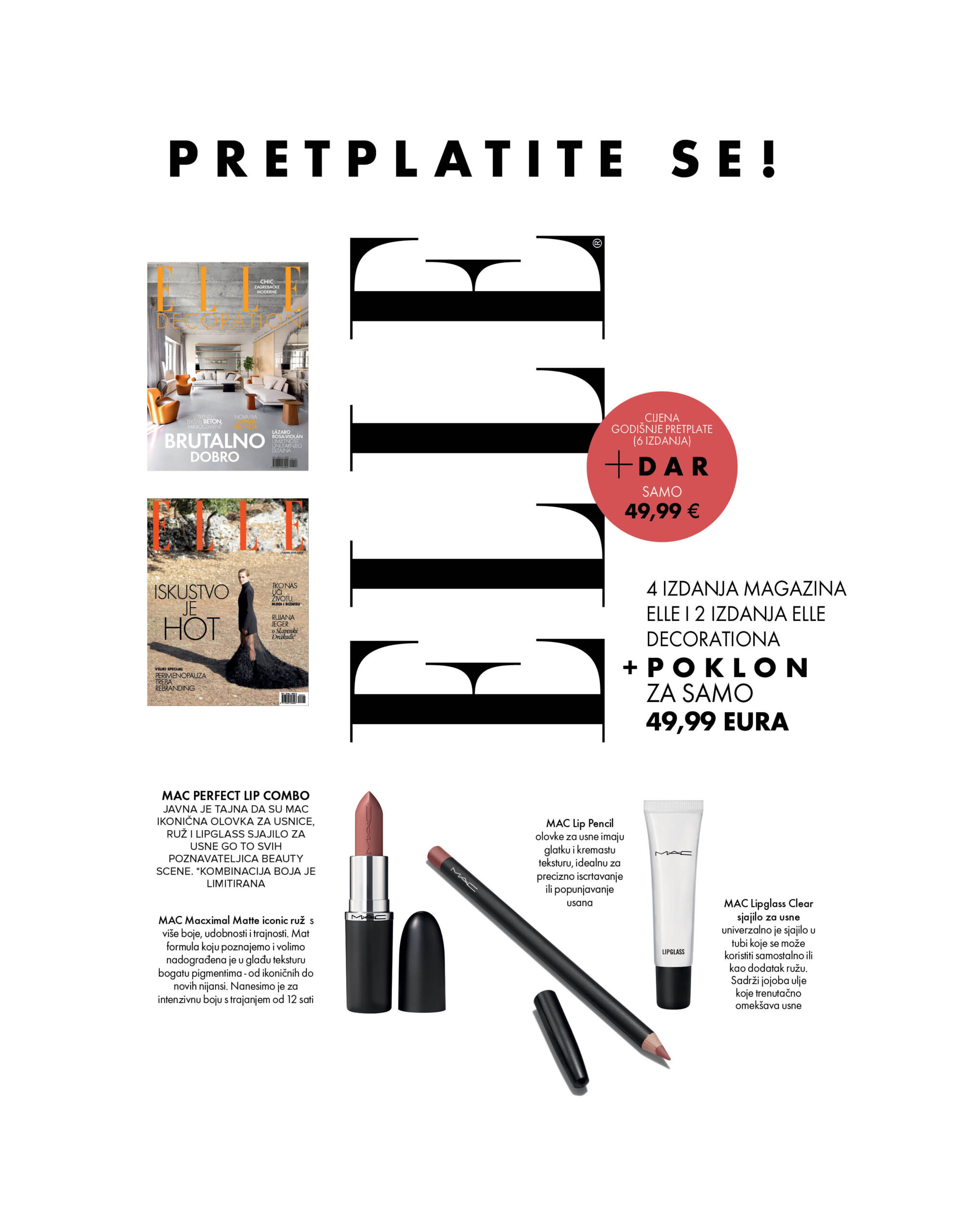 Cover -pretplata Elle