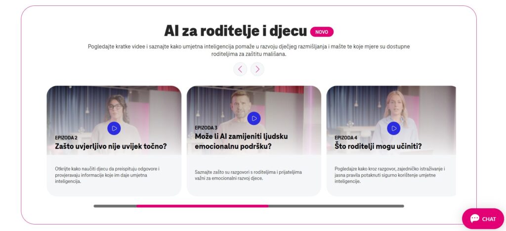 Roditelji, ovo je za vas: besplatne video edukacije o tome kako djeca mogu sigurno koristiti AI